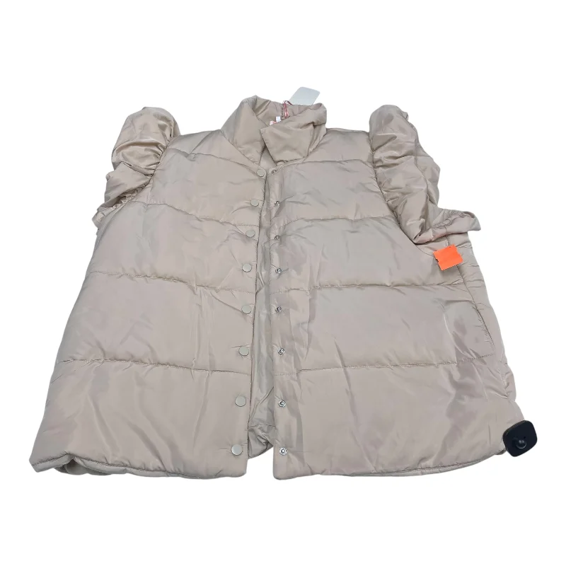 Vest Puffer & Quilted By Entro In Tan, Size: Xl Elegant Men's Formal 