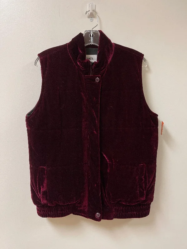 Vest Other By Bb Dakota In Red, Size: M Refined Men's European