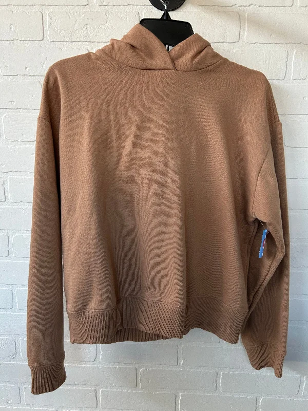 Sweatshirt Hoodie By A New Day In Brown, Size: S Minimalist Men's Casual 