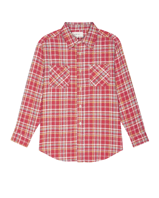 The Wrangler Top. -- Yellowstone Plaid Classic Men's Pin