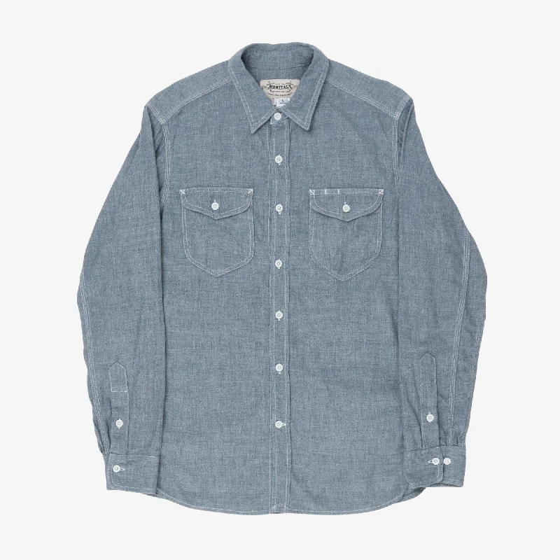 Chambray Work Shirt Confident Men's Power