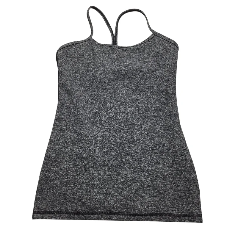 Athletic Tank Top By Lululemon In Black & Grey, Size: 6 Modern Men's Geometric