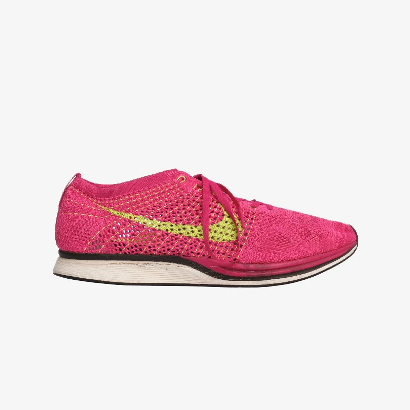 FlyKnit Racer Sneaker Stylish Men's Neon