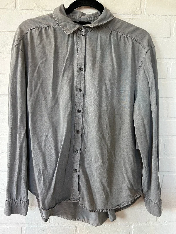 Grey Top Long Sleeve Jane And Delancey, Size S Lumberjack